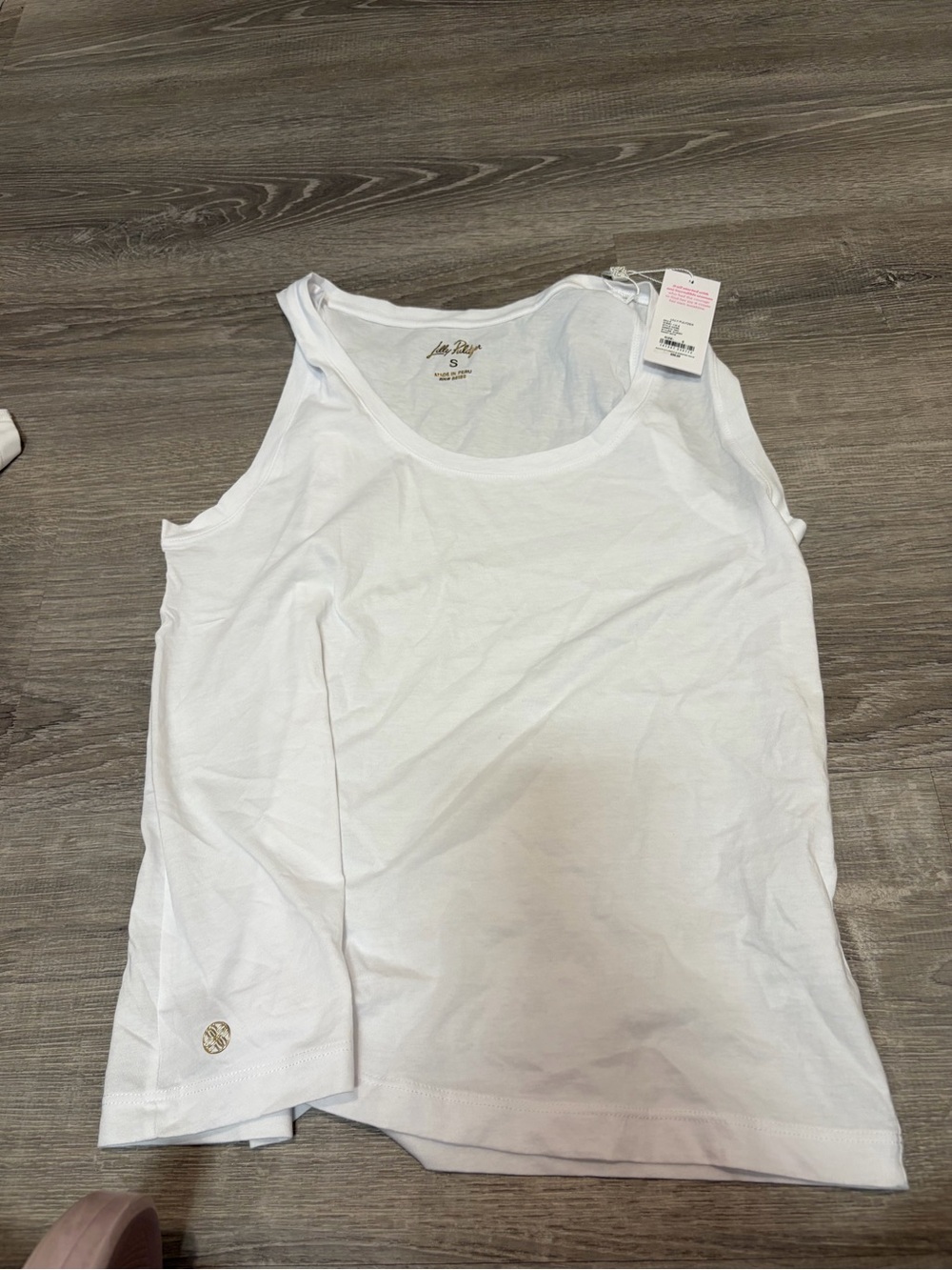 NWT Lilly Pulitzer Meredith Tank Top White